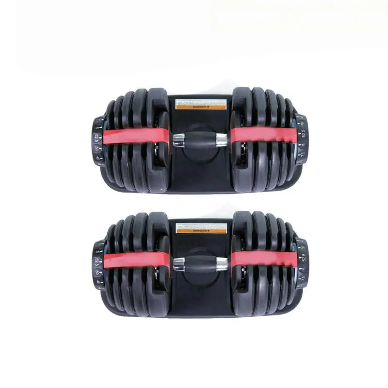 OZIO FITNESS Mancuernas Ajustables Power 2,5-24 Kg (Par) con Base de Almacenamiento - Ideal para Musculación y Entrenamiento en Casa 4 OZIO FITNESS Mancuernas Ajustables Power 2,5-24 Kg (Par) con Base de Almacenamiento - Ideal para Musculación y Entrenamiento en Casa - Imagen 2