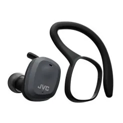 Auriculares Deportivos JVC HA-ET45T Bluetooth TWS - Negro, 14h Batería, Micrófono y Clip -Running comercio auriculares deportivos jvc ha et45t bluetooth tws micro y clip 14h bat negro 3