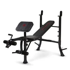 Banco De Pesas Standard Marcy MKB-367RH - Máquina de Musculación para Entrenamiento en Casa