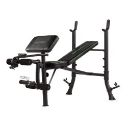 Banco de Pesas WB40 Compact Width Weight Bench Tunturi - Ideal para Musculación y Entrenamiento