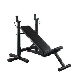 Banco de Musculación con Rack Plegable Corength - Máquina de Gimnasio para Entrenamiento Integral