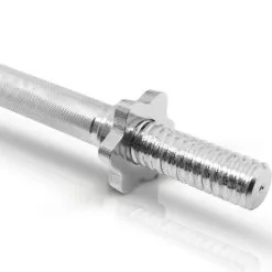 Barra de Mancuernas Gorilla Sports Cromada 35 cm Diámetro 30/31mm - Ideal para Musculación -Running comercio barra de mancuernas gorilla sports cromada de 35 cm diametro 3031mm 2