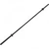 Barra de Pesas Gorilla Sports Negro 170cm Diámetro 30/31 cm - Ideal para Musculación