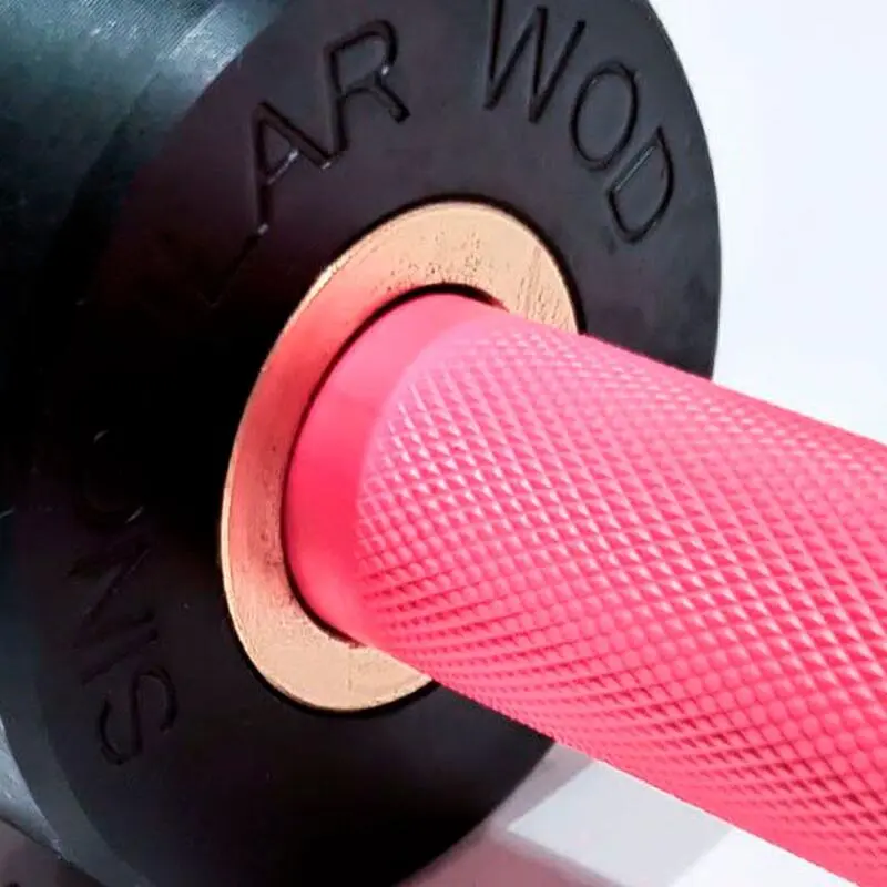 Barra Olímpica SINGULAR WOD 15 KG Rosa - Longitud 2010 mm 4 Barra Olímpica SINGULAR WOD 15 KG Rosa - Longitud 2010 mm - Imagen 2