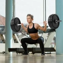 Barra Olímpica 1.8m Diámetro 25mm + 2 Seguros FITNESS TECH - Mancuernas y Pesas/Musculación 8 Barra Olímpica 1.8m Diámetro 25mm + 2 Seguros FITNESS TECH - Mancuernas y Pesas/Musculación -Running comercio barra olimpica 18m diametro 25mm 2 seguros fitness tech 2