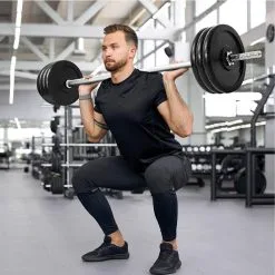 Barra Olímpica 1.8m Diámetro 25mm + 2 Seguros FITNESS TECH - Mancuernas y Pesas/Musculación 9 Barra Olímpica 1.8m Diámetro 25mm + 2 Seguros FITNESS TECH - Mancuernas y Pesas/Musculación -Running comercio barra olimpica 18m diametro 25mm 2 seguros fitness tech 3