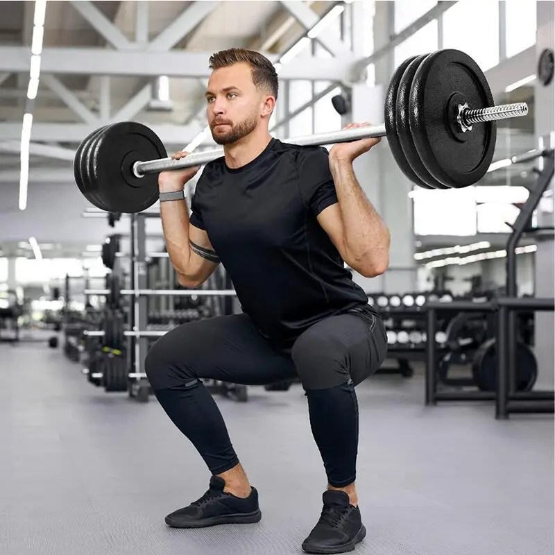 Barra Olímpica 1.8m Diámetro 25mm + 2 Seguros FITNESS TECH - Mancuernas y Pesas/Musculación 6 Barra Olímpica 1.8m Diámetro 25mm + 2 Seguros FITNESS TECH - Mancuernas y Pesas/Musculación - Imagen 4