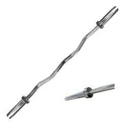 Barra Olímpica Curl VIMAS SPORT - Ideal para Musculación y Entrenamiento -Running comercio barra olimpica curl 2