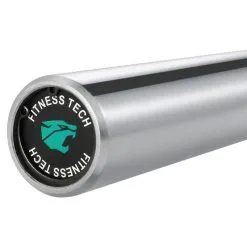 Barra Olímpica Musculación 2.2m X 50mm 4 Rodamientos - FITNESS TECH -Running comercio barra olimpica musculacion 22m x 50mm 4 rodamientos fitness tech 3