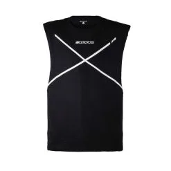 BODYCROSS Bryton Grey – Camiseta Deportiva Hombre para Running y Entrenamiento