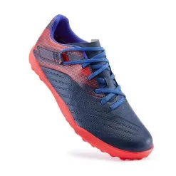 Kipsta Botas De Fútbol AGILITY 140 TF Tira Autoadherible - Azul Rojo -Running comercio botas de futbol agility 140 tf tira autoadher azul rojo 2