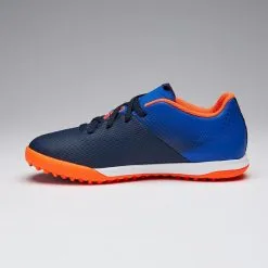 Botas De Fútbol Kipsta Agility 500 Tira Autoaher Niños Azul - Calzado Deportivo para Jóvenes -Running comercio botas de futbol kipsta agility 500 tira autoaher nios azul 2