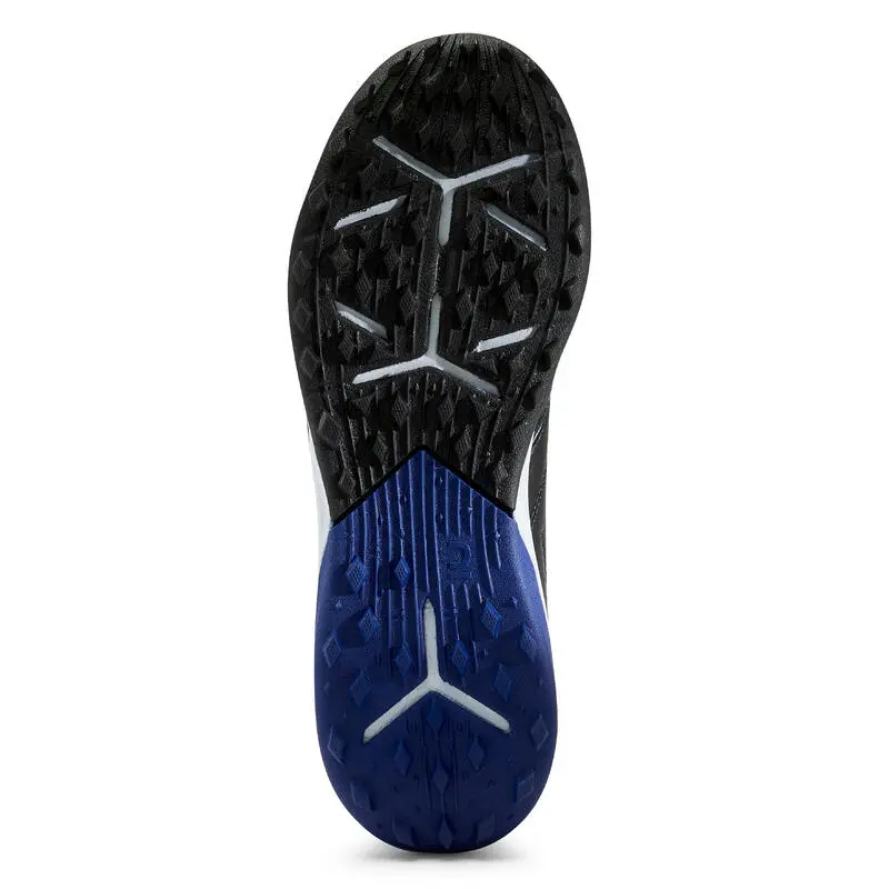 Botas De Fútbol Kipsta Viralto II Niños Piel HG Negra Azul - Calzado Deportivo para Niños 4 Botas De Fútbol Kipsta Viralto II Niños Piel HG Negra Azul - Calzado Deportivo para Niños - Imagen 2