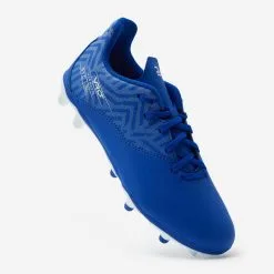 Kipsta Botas de Fútbol para Niño Viralto I FG - Azul y Blanco -Running comercio botas de futbol nio con cordones viralto i fg azul y blanco 3