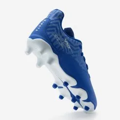 Kipsta Botas de Fútbol para Niño Viralto I FG - Azul y Blanco -Running comercio botas de futbol nio con cordones viralto i fg azul y blanco 4