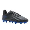 Kipsta Botas de Fútbol Niño Piel con Cordones Viralto II FG Negro Eléctrico - Zapatillas de Fútbol para Niños -Running comercio botas de futbol nio piel con cordones viralto ii fg negro electrico