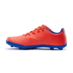 Botas de Fútbol Kipsta AGILITY 140 FG Scratch Rojo Azul para Niños - Terrenos Secos -Running comercio botas de futbol nio terrenos secos agility 140 fg scratch rojo azul 2