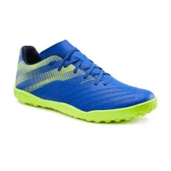 Botas De Fútbol Niños Kipsta Agility 140 HG Rojo Azul - Zapatillas de Fútbol para Terreno Firme -Running comercio botas de futbol nios kipsta agility 140 hg azul amarillo
