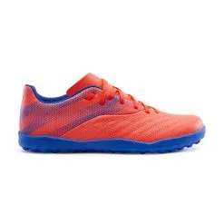 Botas De Fútbol Niños Kipsta Agility 140 HG Rojo Azul - Zapatillas de Fútbol para Terreno Firme -Running comercio botas de futbol nios kipsta agility 140 hg rojo azul 1