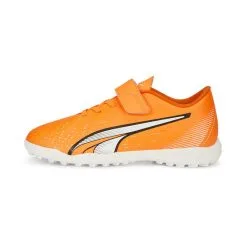 Botas De Fútbol Niños ULTRA Play TT V PUMA Naranja - Calzado Deportivo para Niños -Running comercio botas de futbol nios ultra play tt v puma naranja 2