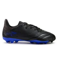 Botas de Fútbol Kipsta VIRALTO II PIEL MG para Niños - Negro Azul, Terrenos Secos -Running comercio botas de futbol terrenos secos viralto ii piel mg nios negro azul 3