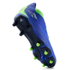 Botas de Fútbol Kipsta Viralto III Terreno Seco FG Niños Azul Verde Fluo - Alta Calidad y Diseño -Running comercio botas de futbol viralto iii terreno seco fg nios azul verde fluo 3