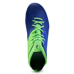 Botas de Fútbol Kipsta Viralto III Terreno Seco FG Niños Azul Verde Fluo - Alta Calidad y Diseño -Running comercio botas de futbol viralto iii terreno seco fg nios azul verde fluo 4