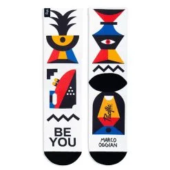 Calcetines Running Unisex PACIFIC and CO con Tejido Coolmax, Sublimado Multicolor - Be You 7 Calcetines Running Unisex PACIFIC and CO con Tejido Coolmax, Sublimado Multicolor - Be You -Running comercio calcetin running con tejido coolmax unisex be you sublimado multicolor 2