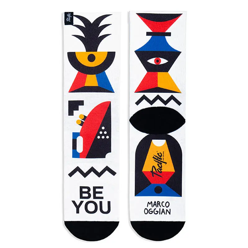 Calcetines Running Unisex PACIFIC and CO con Tejido Coolmax, Sublimado Multicolor - Be You 5 Calcetines Running Unisex PACIFIC and CO con Tejido Coolmax, Sublimado Multicolor - Be You - Imagen 3