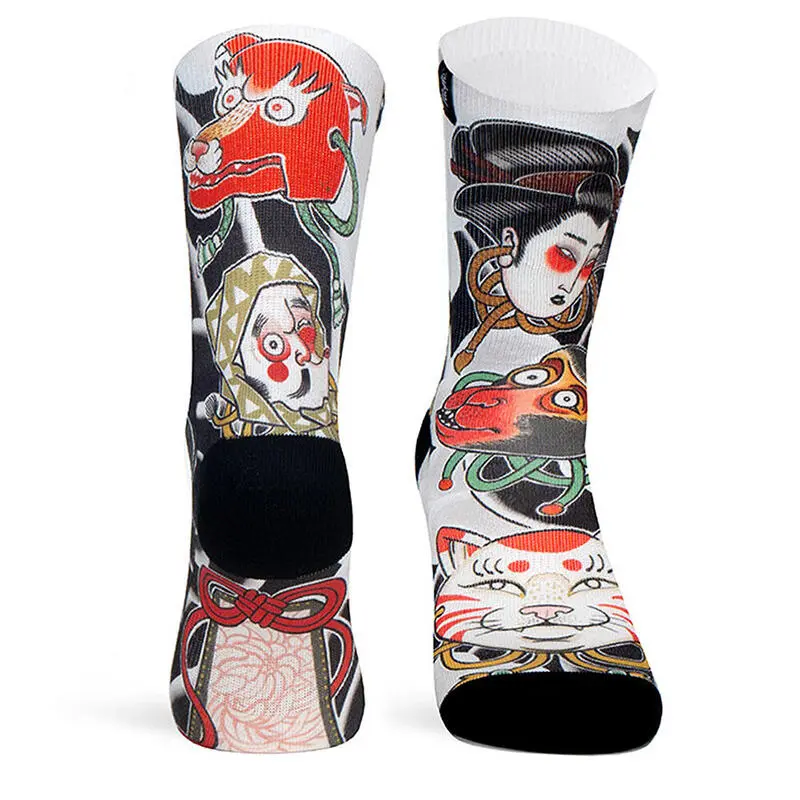 PACIFIC and CO Calcetines Running con Tejido Coolmax Unisex, Multicolor Sublimado - Ideales para Corredores 3 PACIFIC and CO Calcetines Running con Tejido Coolmax Unisex, Multicolor Sublimado - Ideales para Corredores