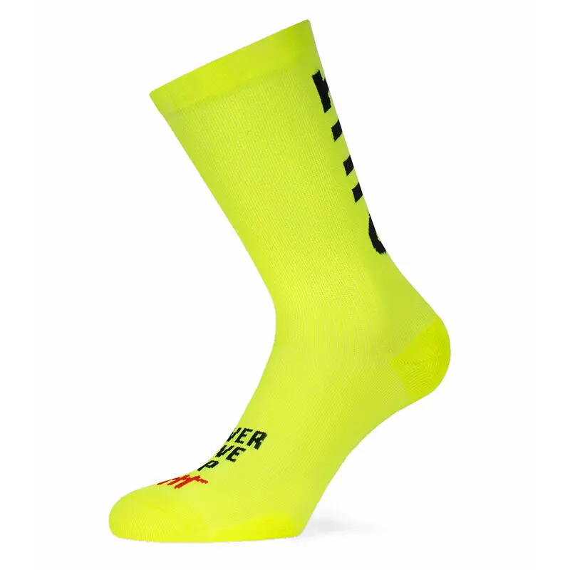 PACIFIC and CO Calcetines Running Unisex 'Don't Quit' - Neón Amarillo 5 PACIFIC and CO Calcetines Running Unisex 'Don't Quit' - Neón Amarillo - Imagen 3