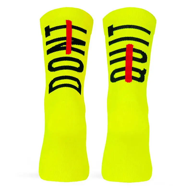 PACIFIC and CO Calcetines Running Unisex 'Don't Quit' - Neón Amarillo 3 PACIFIC and CO Calcetines Running Unisex 'Don't Quit' - Neón Amarillo