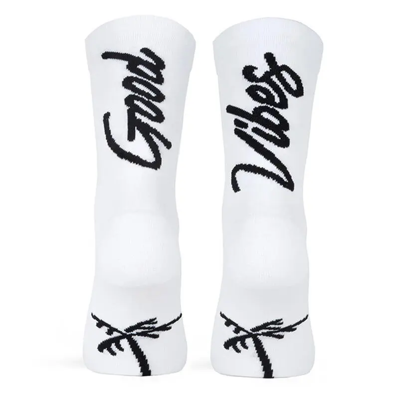 PACIFIC and CO Calcetines Running Unisex Good Vibes - Blanco 4 PACIFIC and CO Calcetines Running Unisex Good Vibes - Blanco - Imagen 2