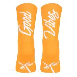 PACIFIC and CO Calcetines Running Unisex Good Vibes, Color Yema - Compresión y Confort 7 PACIFIC and CO Calcetines Running Unisex Good Vibes, Color Yema - Compresión y Confort -Running comercio calcetin running unisex good vibes tricotado color yema 2