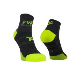 Calcetines Bajos Con Refuerzo Para Correr FYKE - Turquesa | Compresión y Durabilidad -Running comercio calcetines bajos con refuerzo para correr fyke en color gris