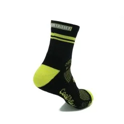 Calcetines de Running KAMUABU Unisex - Color Negro Trail 15cm - Como Una Cabra