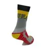 Calcetines de Running KAMUABU Unisex - Gris/Amarillo 23cm de Caña para Máximo Confort y Soporte -Running comercio calcetines de running life unisex kamuabu color grisamarillo 23cm de caa