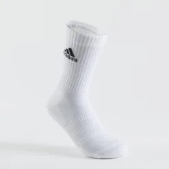 Calcetines Largos de Deporte ADIDAS Gris Blanco Negro - Lote de 3 - Ideal para Pádel 9 Calcetines Largos de Deporte ADIDAS Gris Blanco Negro - Lote de 3 - Ideal para Pádel -Running comercio calcetines largos de deporte adidas gris blanco negro lote de 3 2