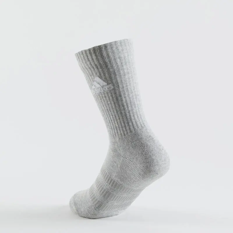 Calcetines Largos de Deporte ADIDAS Gris Blanco Negro - Lote de 3 - Ideal para Pádel 7 Calcetines Largos de Deporte ADIDAS Gris Blanco Negro - Lote de 3 - Ideal para Pádel - Imagen 5
