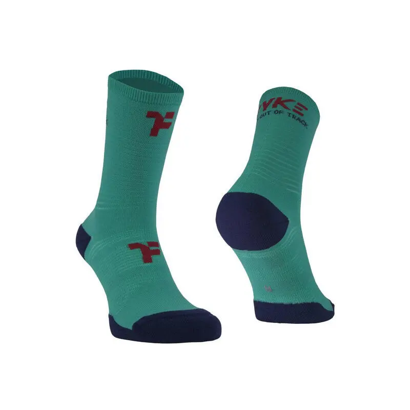 Calcetines Medianos Con Refuerzo Para Correr FYKE - Negro 7 Calcetines Medianos Con Refuerzo Para Correr FYKE - Negro - Imagen 5