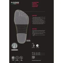 Calcetines Técnicos Running R-EVENGE - Termoreguladores, Medio, Negro - Para Adultos -Running comercio calcetines tecnicos running adulto termoregulador medium negro 4