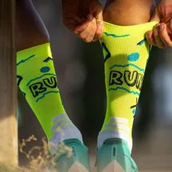 KAMUABU Calcetines "XXO" AMARILLO De Running (1 HILO) - Calcetines de Compresión para Corredores 11 KAMUABU Calcetines "XXO" AMARILLO De Running (1 HILO) - Calcetines de Compresión para Corredores -Running comercio calcetines xxo amarillo de running 1 hilo 4