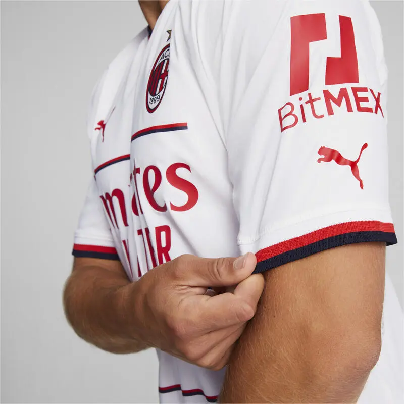 Camiseta AC Milan Visitante 22/23 Authentic Hombre PUMA - Equipación Oficial de Fútbol 5 Camiseta AC Milan Visitante 22/23 Authentic Hombre PUMA - Equipación Oficial de Fútbol - Imagen 3