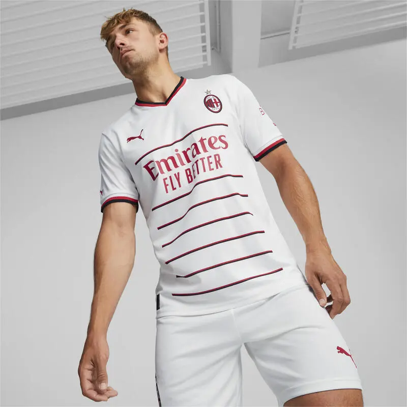 Camiseta AC Milan Visitante 22/23 Réplica Hombre PUMA - Equipaciones Oficiales de Fútbol 4 Camiseta AC Milan Visitante 22/23 Réplica Hombre PUMA - Equipaciones Oficiales de Fútbol - Imagen 2