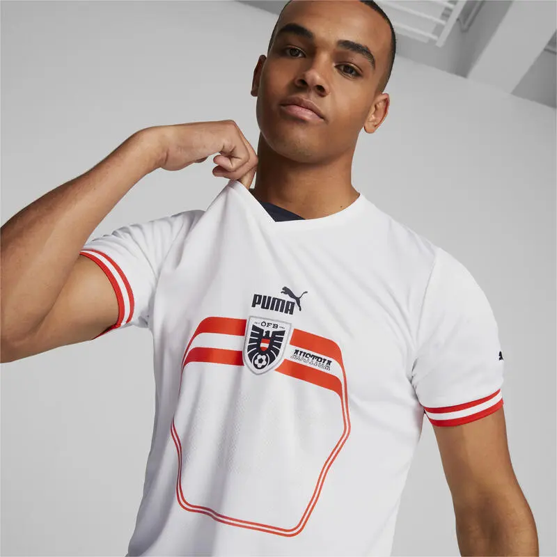 Camiseta Austria Visitante 22/23 Replica Hombre PUMA - Fútbol 6 Camiseta Austria Visitante 22/23 Replica Hombre PUMA - Fútbol - Imagen 4