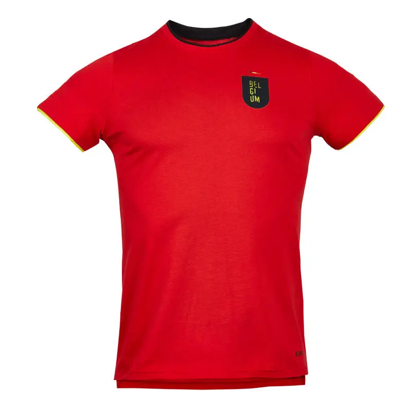 Camiseta Bélgica FF100 Adulto 2022 - Kipsta - Fútbol y Tendencias 7 Camiseta Bélgica FF100 Adulto 2022 - Kipsta - Fútbol y Tendencias - Imagen 5