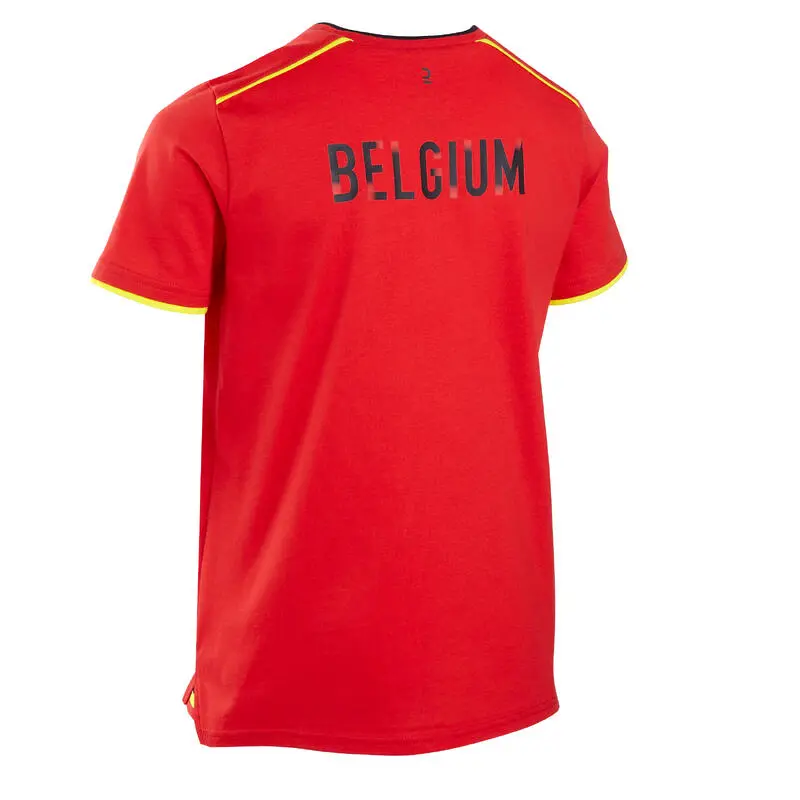 Camiseta Bélgica FF100 Niños 2022 - Kipsta - Fútbol y Tendencias 4 Camiseta Bélgica FF100 Niños 2022 - Kipsta - Fútbol y Tendencias - Imagen 2
