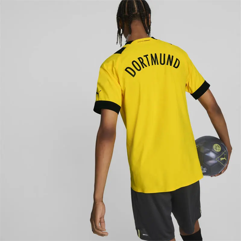 Camiseta Borussia Dortmund Local 22/23 Authentic Hombre PUMA - Equipación Oficial de Fútbol 6 Camiseta Borussia Dortmund Local 22/23 Authentic Hombre PUMA - Equipación Oficial de Fútbol - Imagen 4
