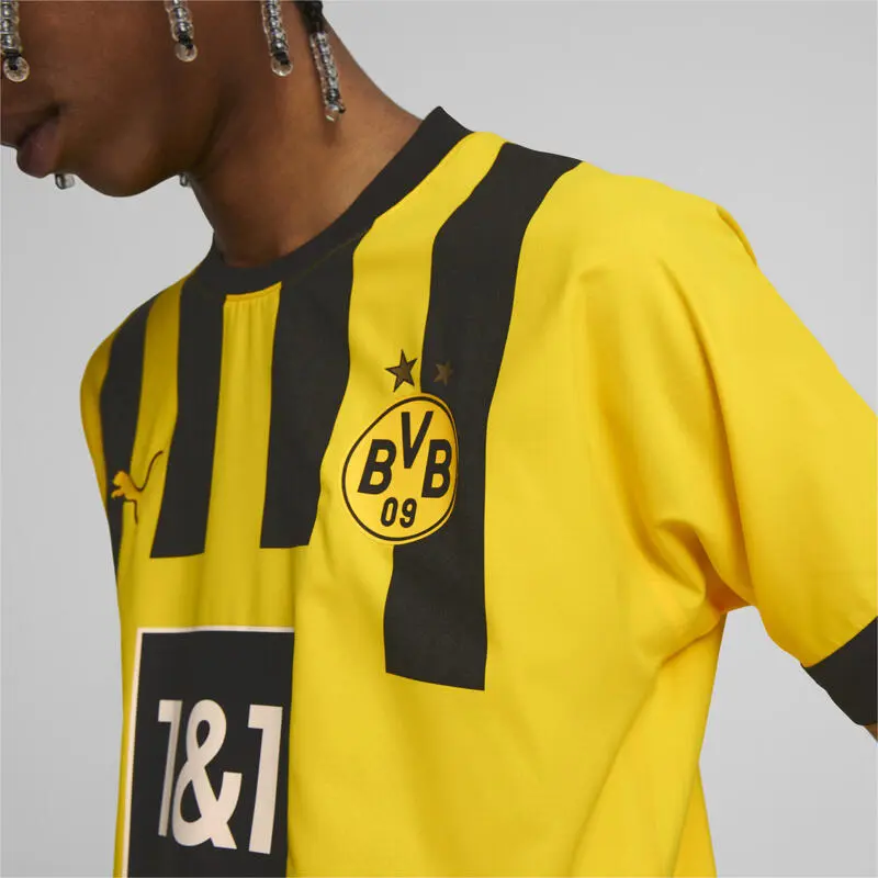 Camiseta Borussia Dortmund Local 22/23 Authentic Hombre PUMA - Equipación Oficial de Fútbol 7 Camiseta Borussia Dortmund Local 22/23 Authentic Hombre PUMA - Equipación Oficial de Fútbol - Imagen 5
