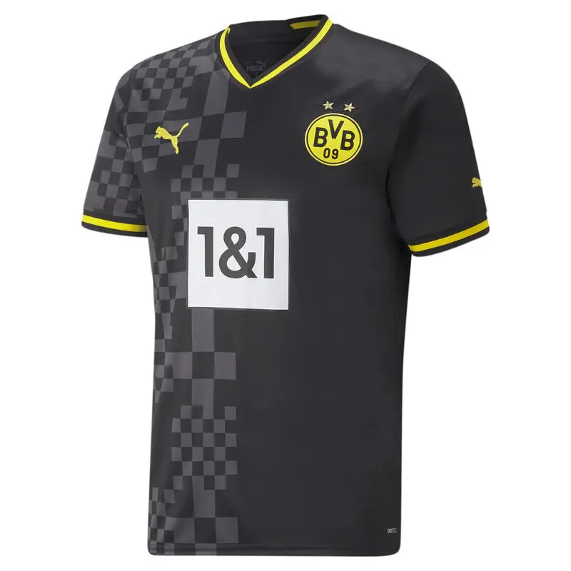 Camiseta Borussia Dortmund Visitante 22/23 Réplica Hombre PUMA - Equipaciones Oficiales de Fútbol 3 Camiseta Borussia Dortmund Visitante 22/23 Réplica Hombre PUMA - Equipaciones Oficiales de Fútbol